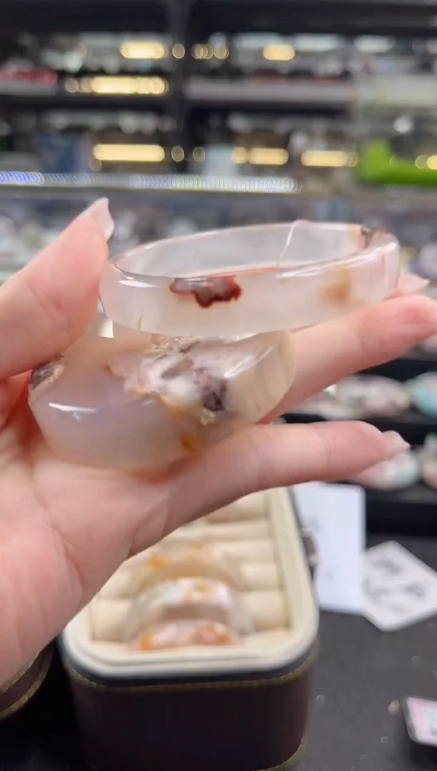 未镶嵌手镯石英质玉55圈口 （赠品镯心）1624113