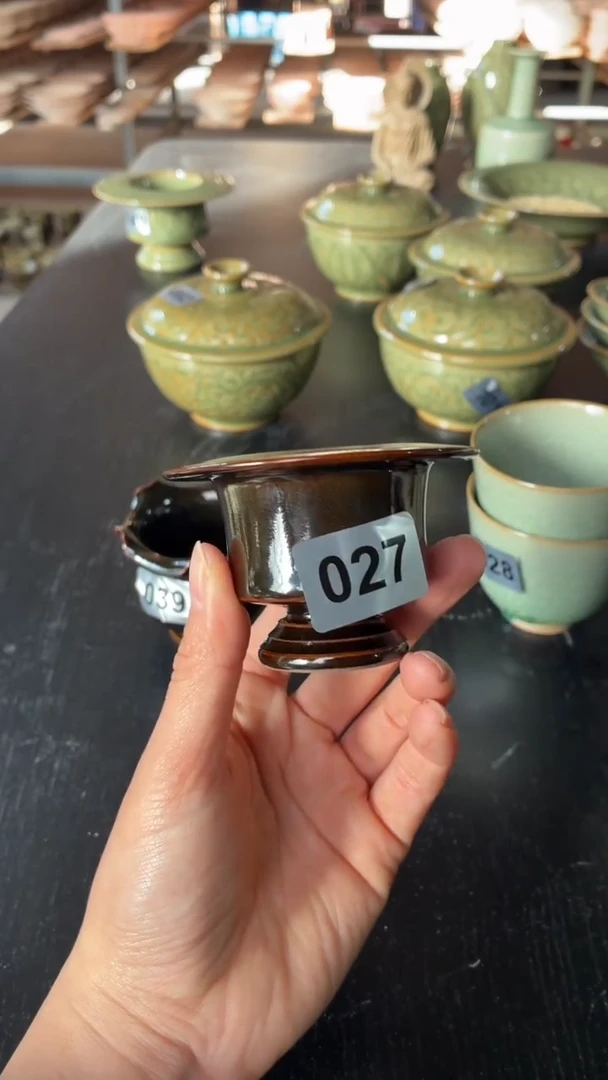 耀州窑仰山茶叶沫行炉027