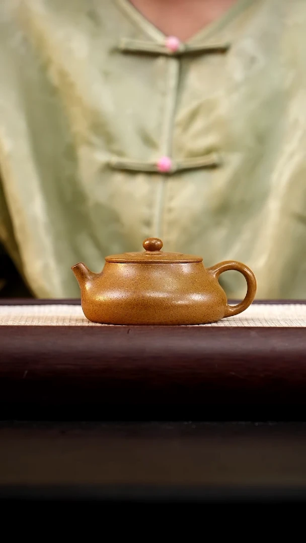 茶壶紫砂黄金段柴烧莲华二式