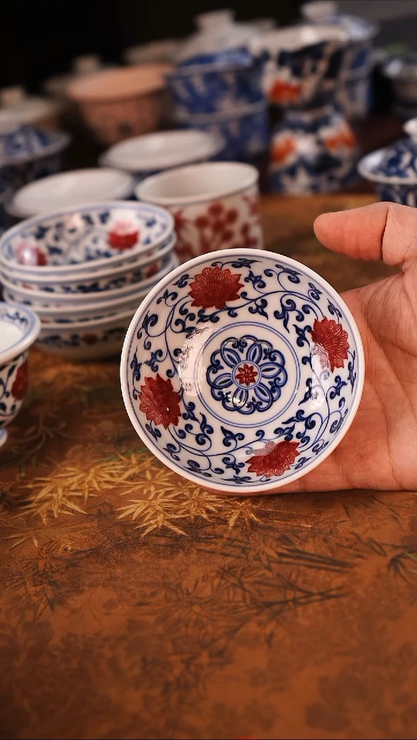 景德镇手工手绘茶器-108