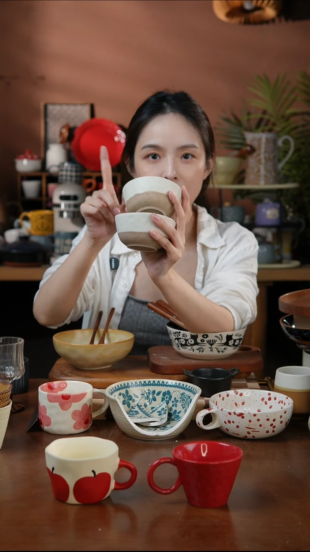 瓷片2个装小酱碗 微瑕 凑满20发货