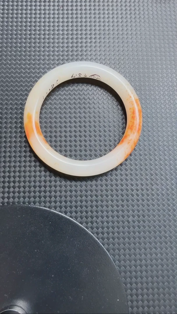 和田玉手镯未镶嵌516圈口55.9