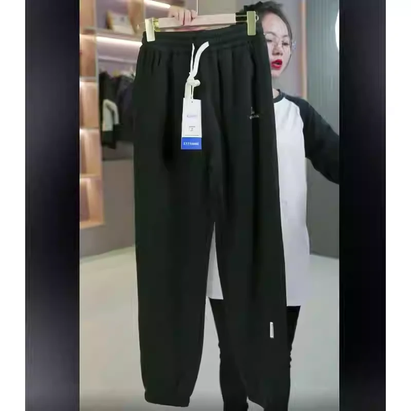 男童秋款字母印花休闲卫裤 25101（155-175）