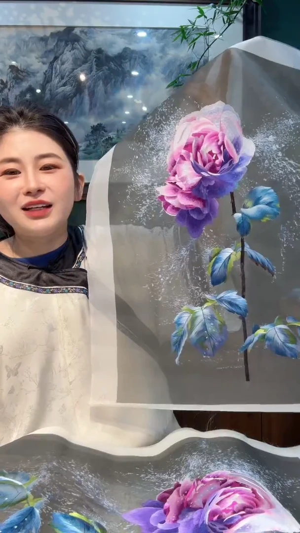刺绣非遗苏绣手工刺绣单面绣