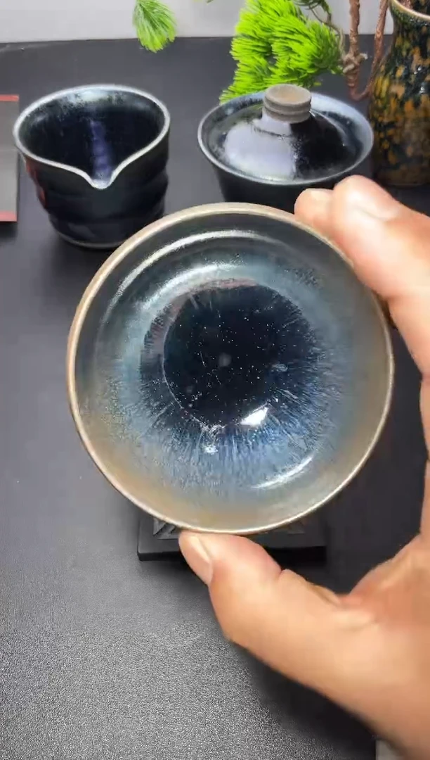 茶盏130叶紫建盏