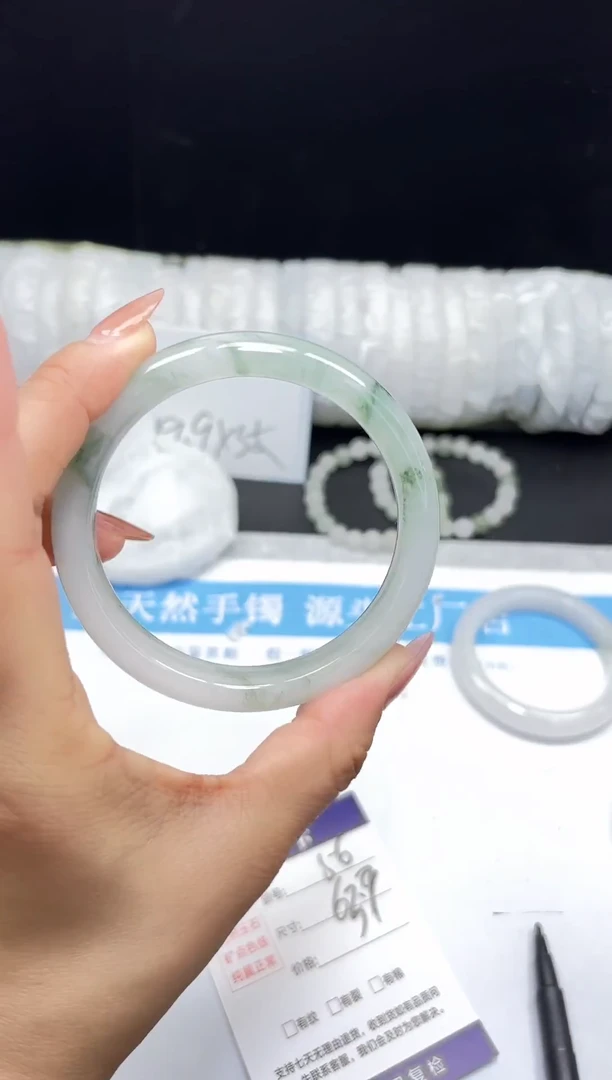 未镶嵌手镯石英质玉A56-62/63/64