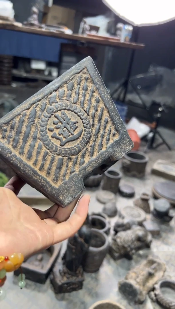 陶土【火山泥】日进斗金盆