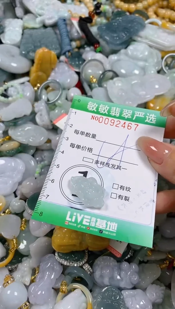 【闪购商品】翡翠颈饰未镶嵌闪购0092467