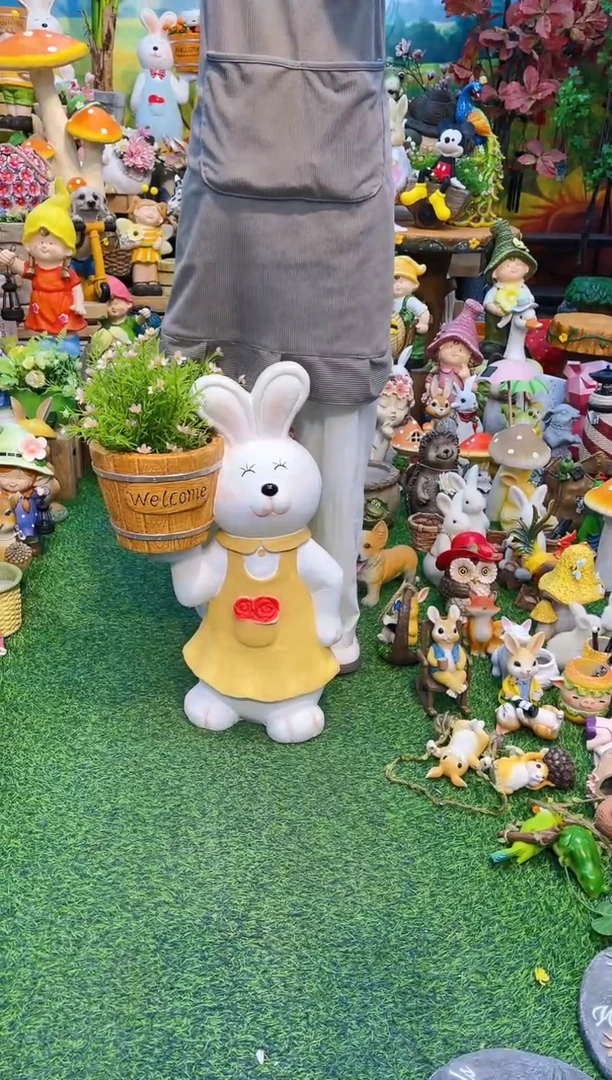 大兔子花盆
