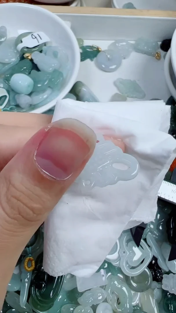 散珠翡翠360号链接，A货翡翠