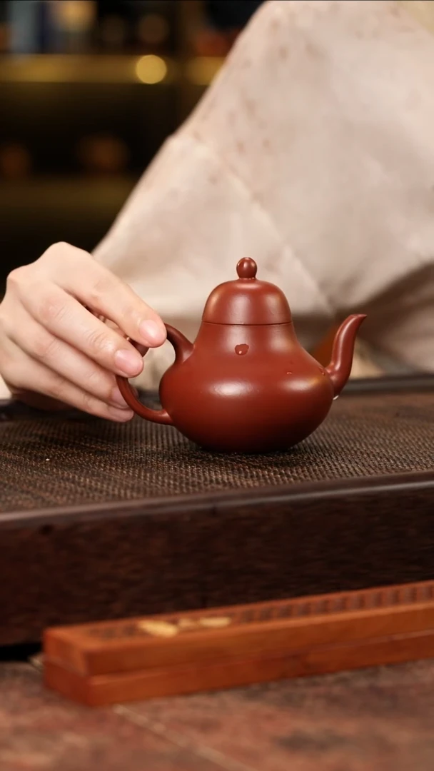【见珊】专属紫砂专属思亭 李丹 朱泥