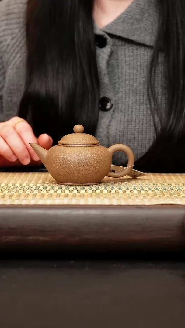 茶壶紫砂水平壶 段泥 150cc