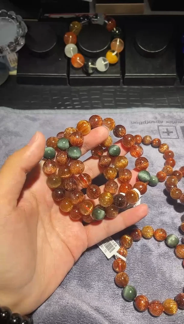 【闪购商品】水晶手链未镶嵌彩发单圈A12（多样性发其一）