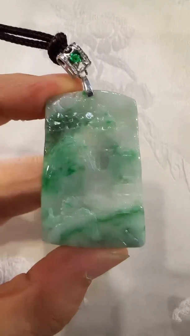 颈饰未镶嵌翡翠国风