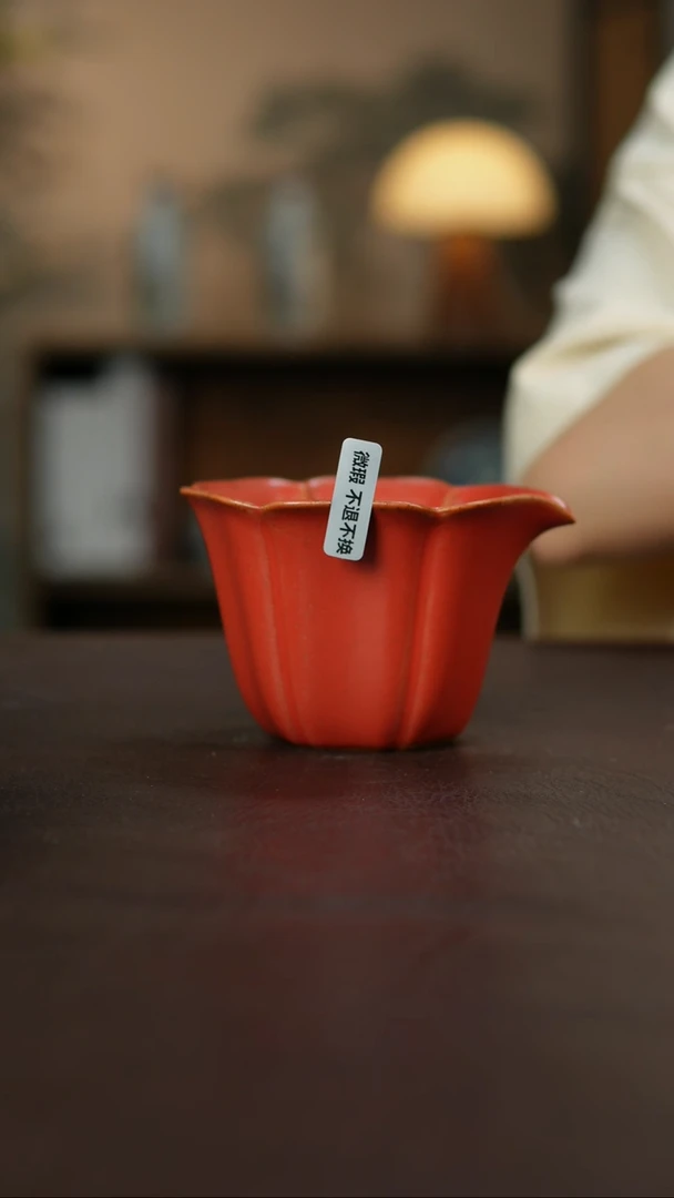 杯景德柴烧手作多人瑕疵