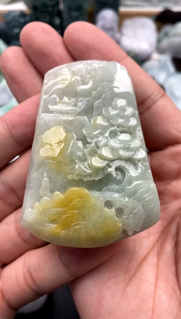 吊坠(不含链)未镶嵌翡翠1