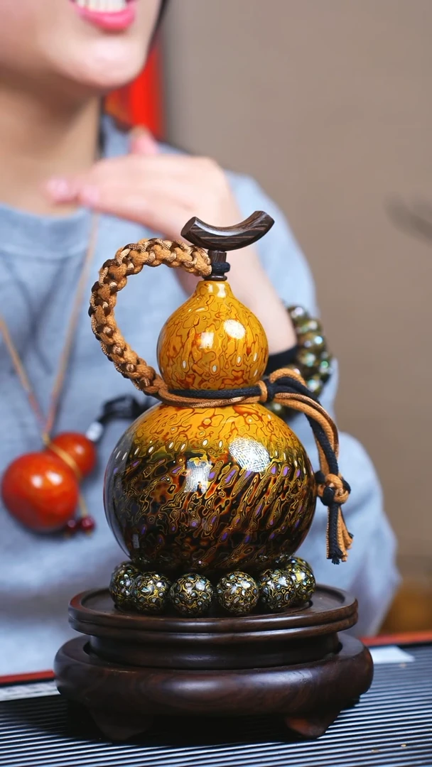 【闪购商品】JM060情人礼臻选大漆酒葫芦