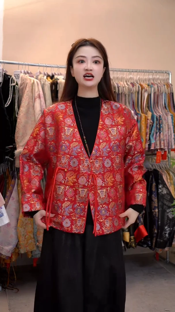 清仓孤品不退不换君子纤新中式女装