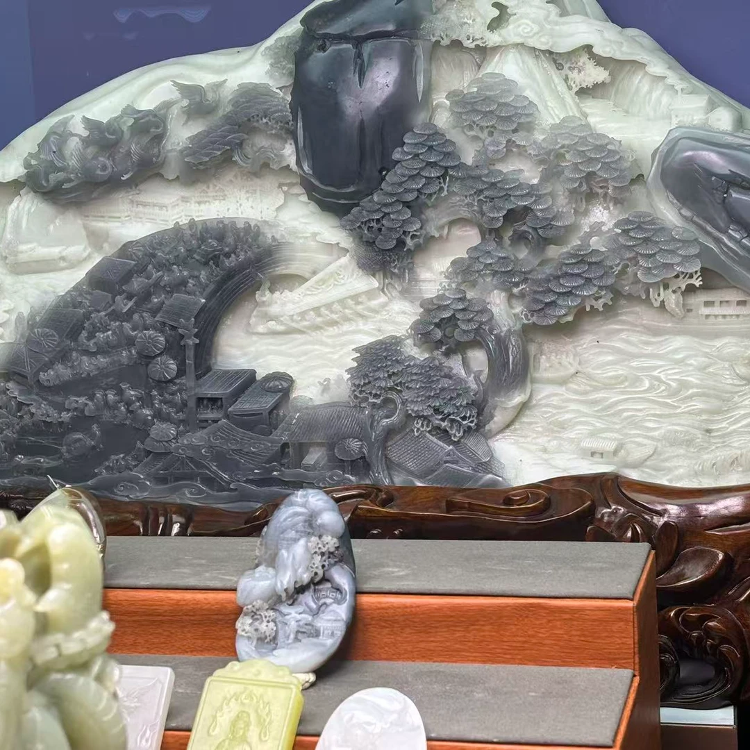 A4029 和田玉摆件 ZB5896035681