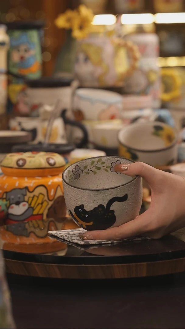 景德镇釉下彩绘设计师款式陶瓷