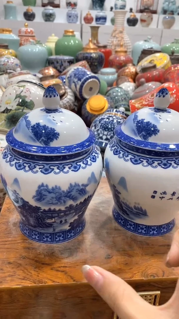 摆件茶叶罐 密封罐储存罐