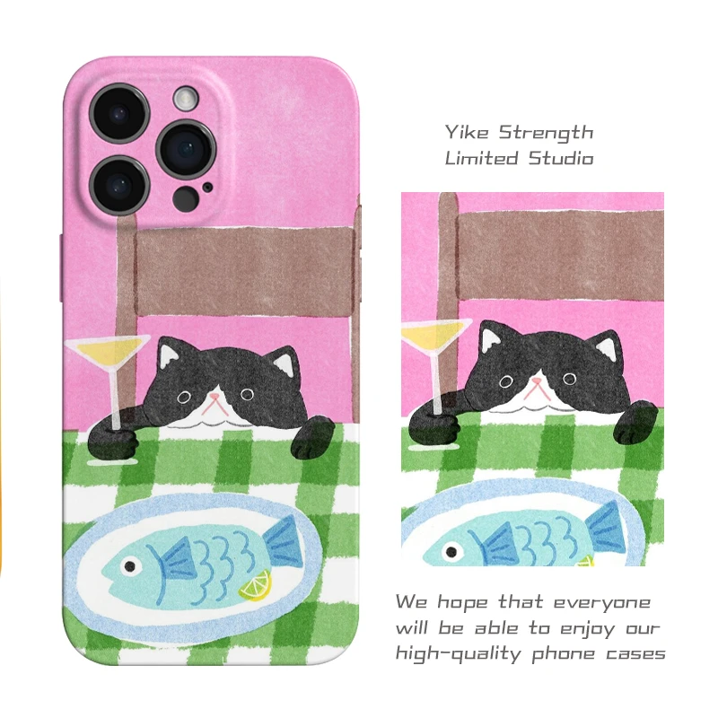 请用餐菲林软壳进口光面适用iphone苹果13rpomax/14/16pro华为