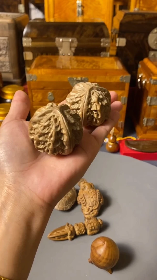 金丝楠小叶桢楠 核桃一对