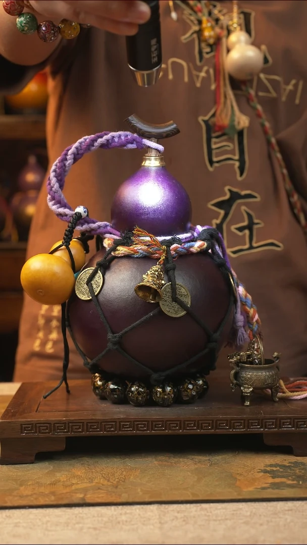 554大漆一物一拍记葫堂出品【不带手串】