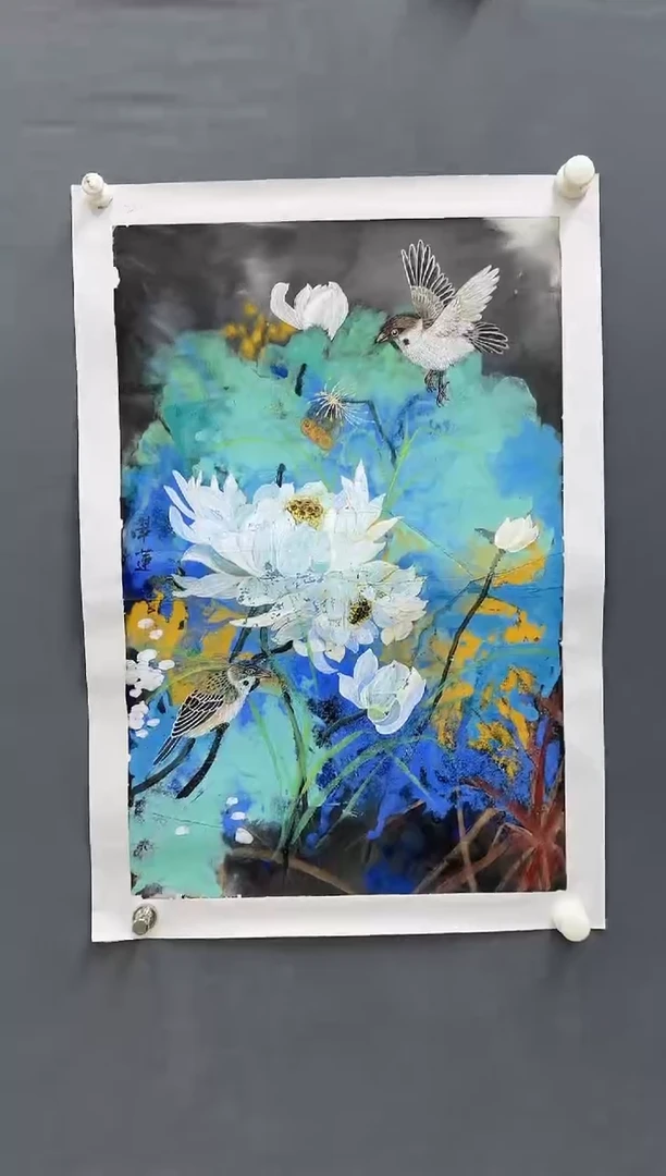 国画Z天津人美--高喜占老师--2.7平尺国画