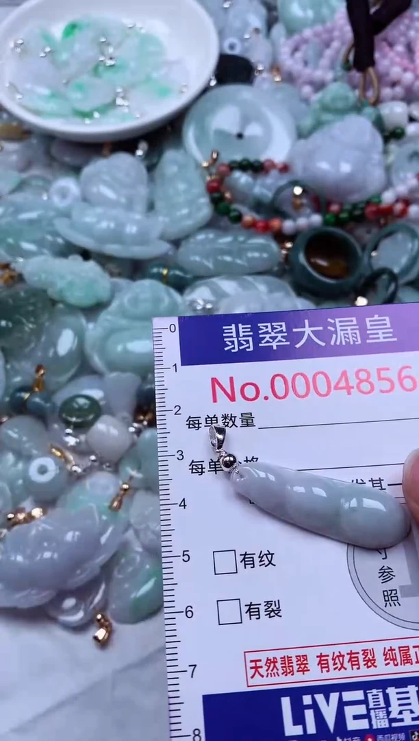 吊坠(不含链)未镶嵌翡翠4856