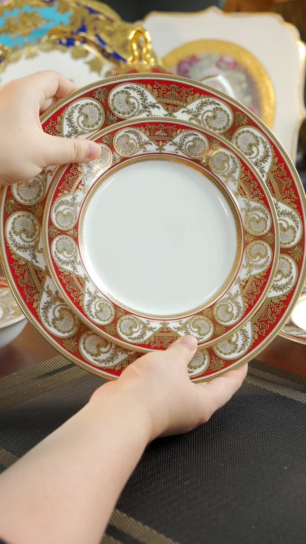 【闪购商品】瓷片10.5+8英寸大小盘 福利价