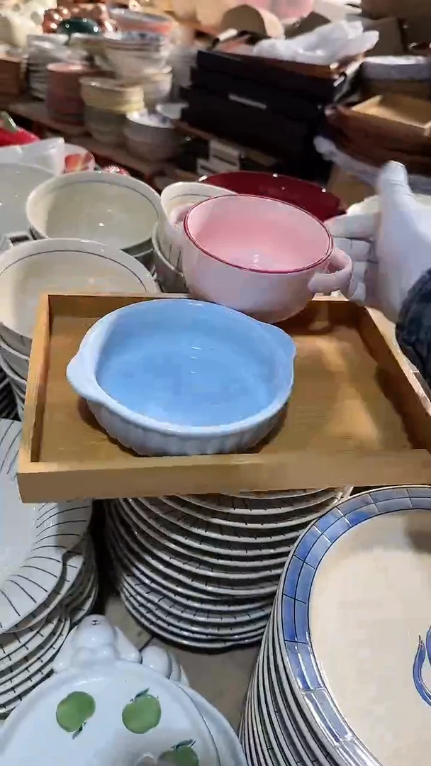 陶瓷2个小号双耳 微瑕凑满20元包邮