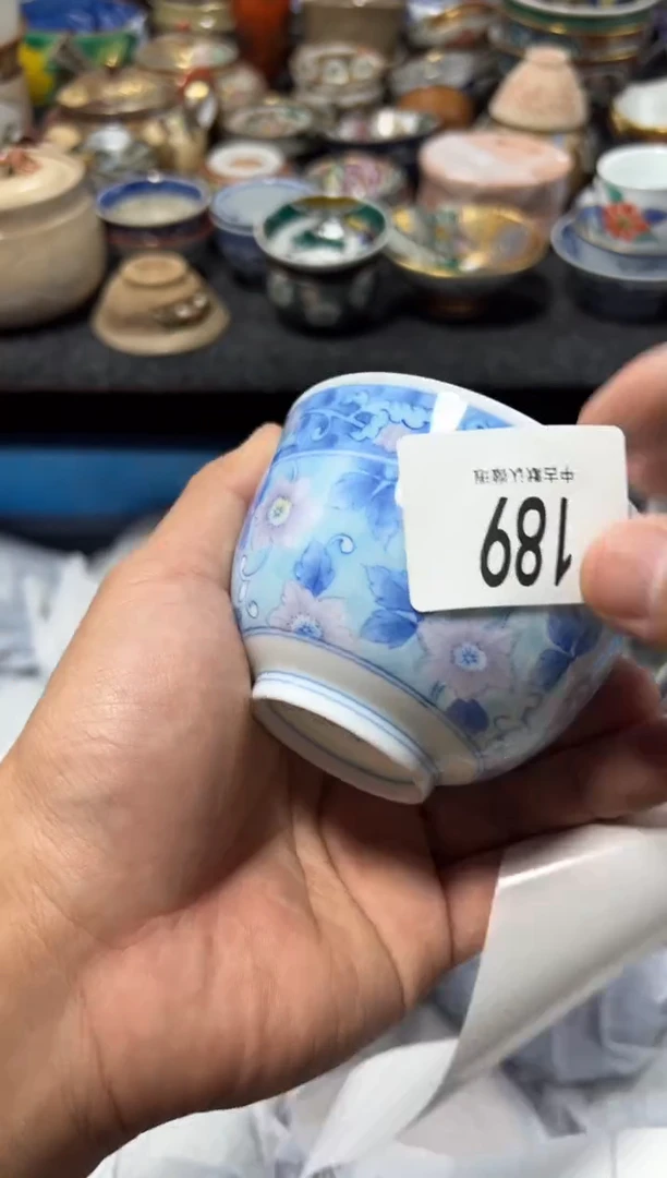 瓷片孙****团夏目海外回流瓷器中古品。