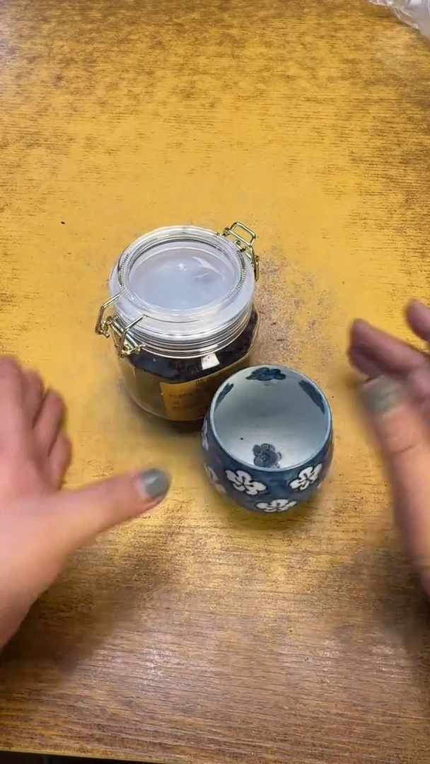 瓷器瓷器瑕疵瑕疵73蓝莓碗