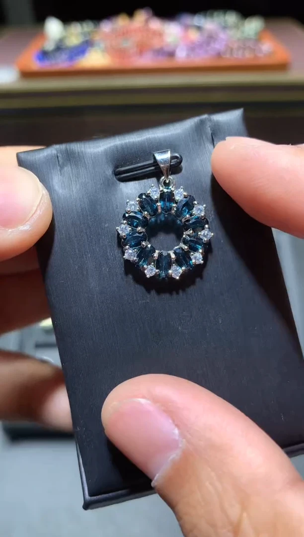 【闪购商品】托帕石颈饰未镶嵌K136【多样性发其一】