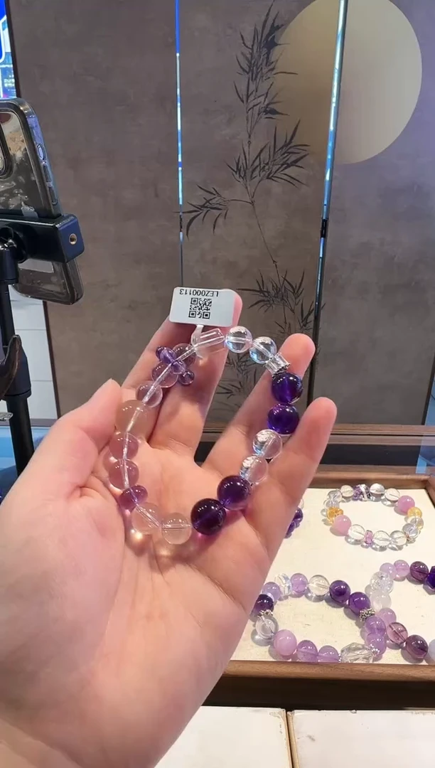 未镶嵌手链水晶 手串