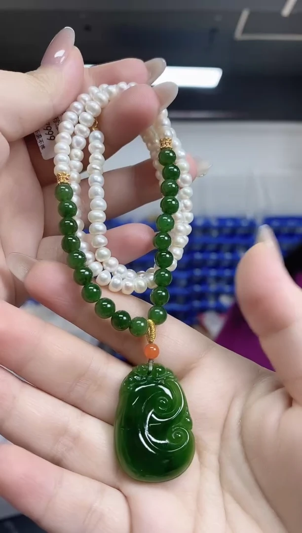 【闪购商品】淡水珍珠项链未镶嵌多样性发其一颜色微差