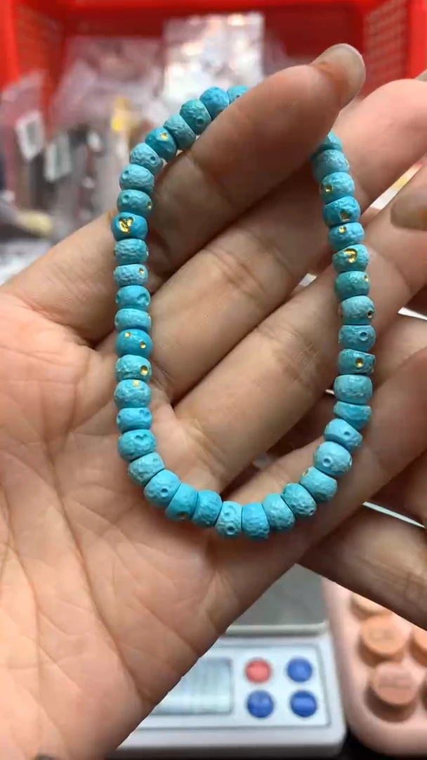 未镶嵌绿松石珠宝奇石2118