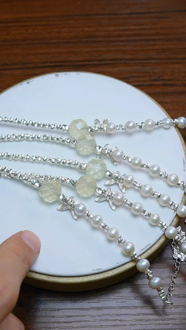 水晶手链未镶嵌【小王珠宝】