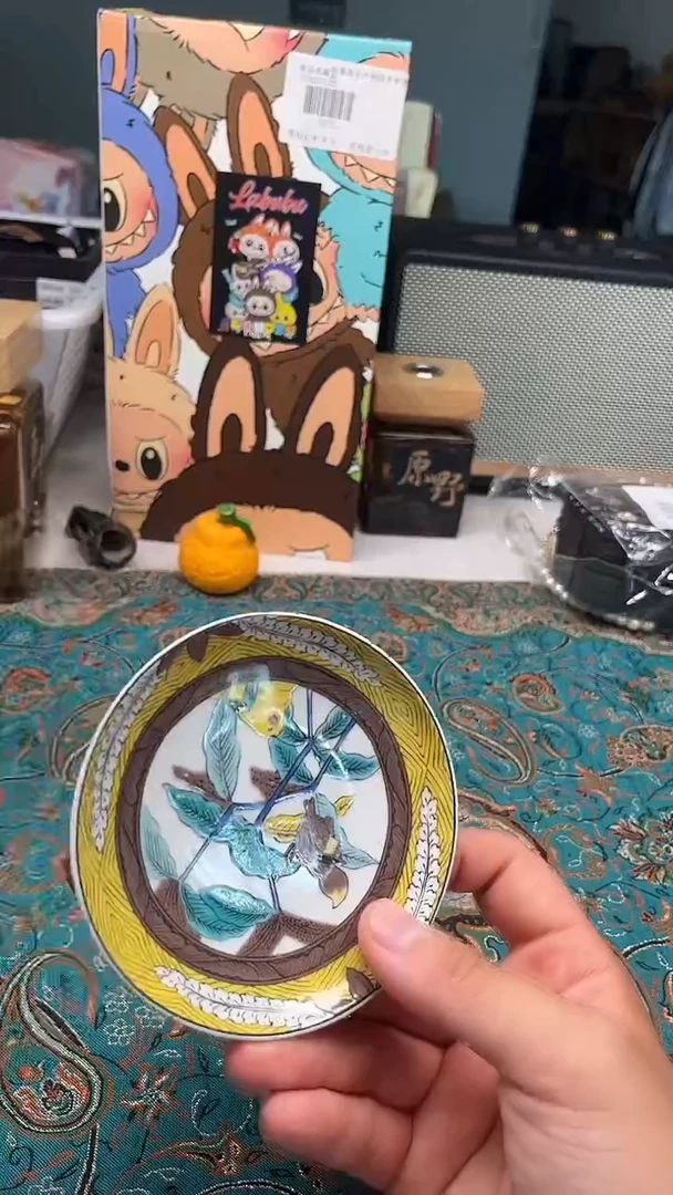 瓷片陶茶文玩666周边多人