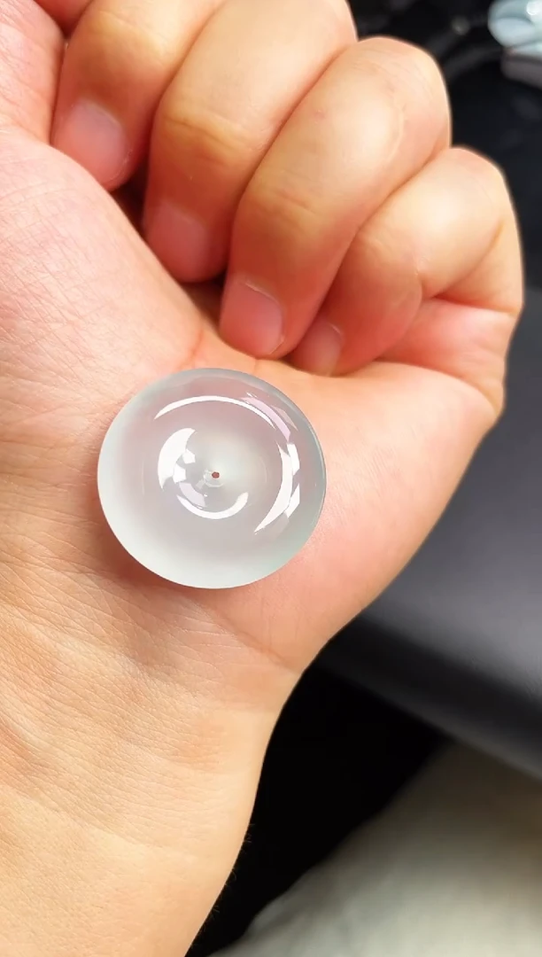 颈饰未镶嵌翡翠【54】平安扣 尺寸 26.7   6.4mm