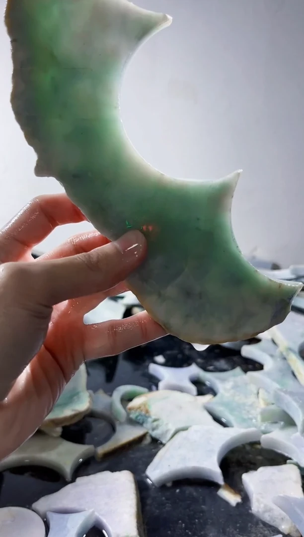 裸石翡翠缅甸翡翠A货文116