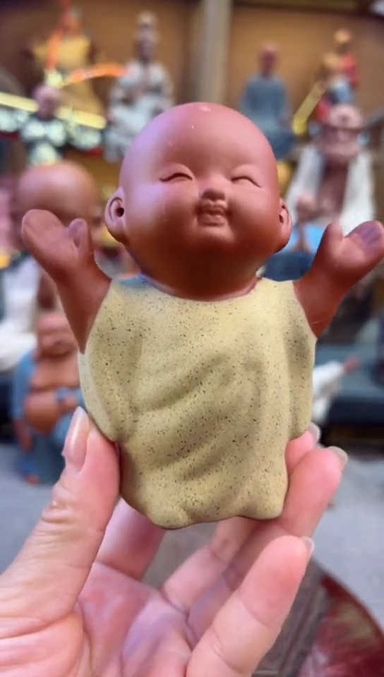 紫砂茶宠器闵茶宠摆件