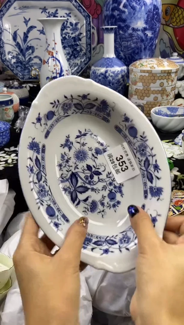 瓷片萌*鱼瓷色工艺品品品品353