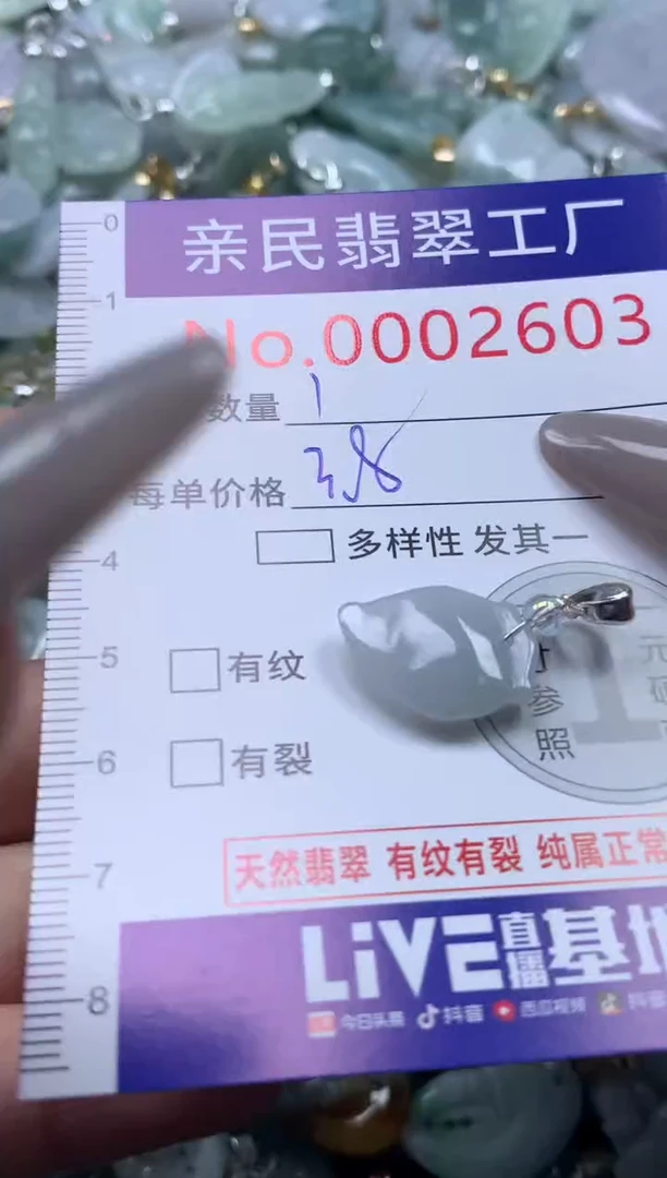 颈饰未镶嵌翡翠2603