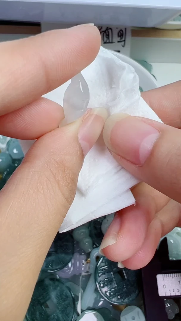 散珠翡翠19号链接，A货翡翠