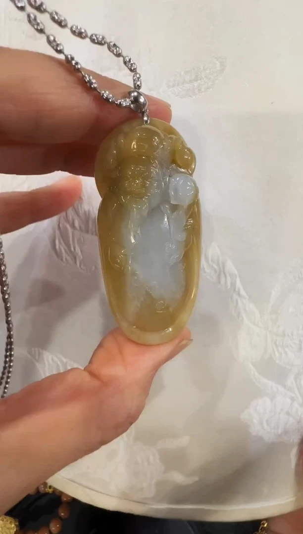 颈饰未镶嵌翡翠国风