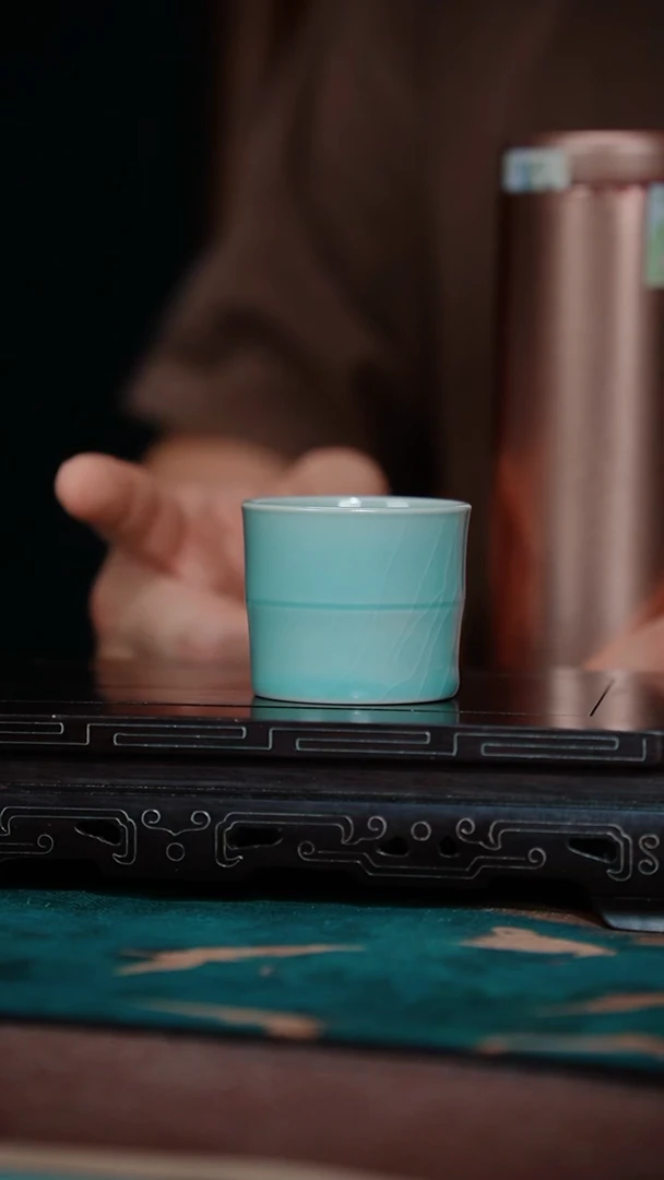 35-3高竹节杯（不完美）+毛尖