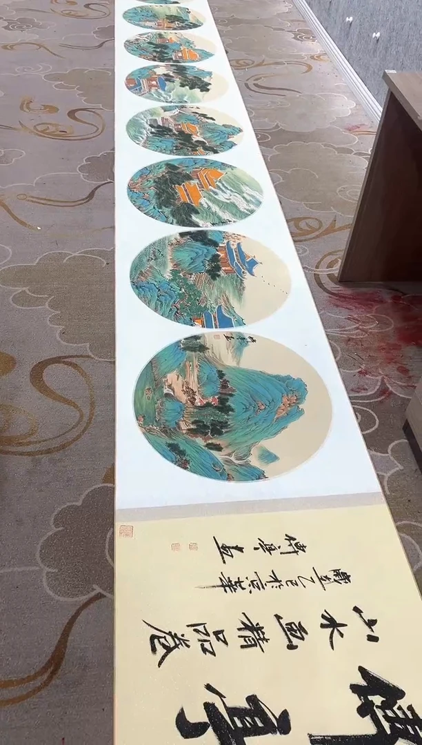 国画张传亭老师的作品