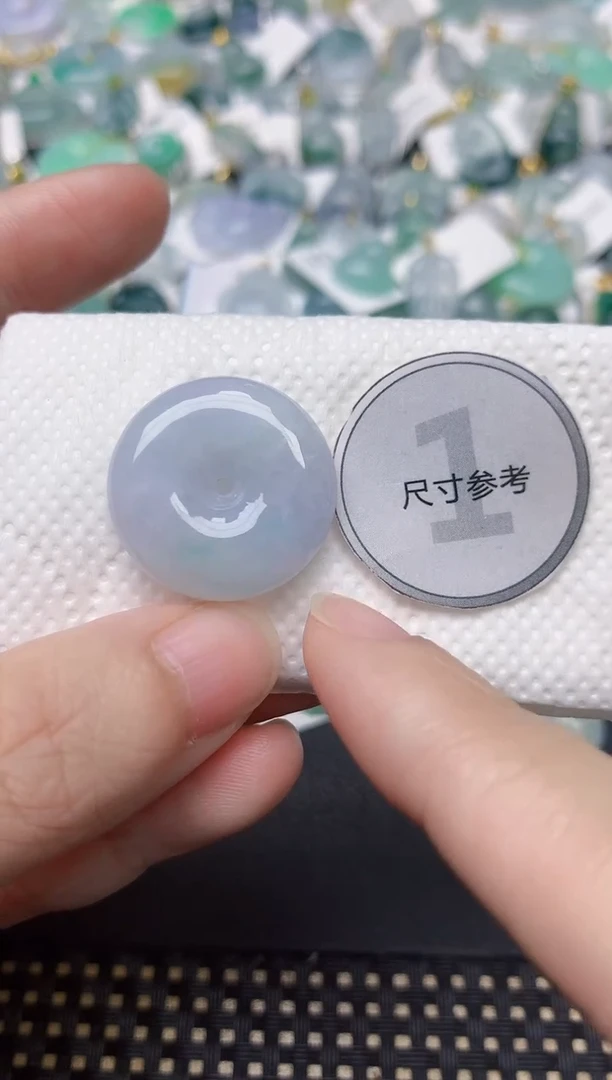 颈饰未镶嵌翡翠天然缅甸A货翡翠